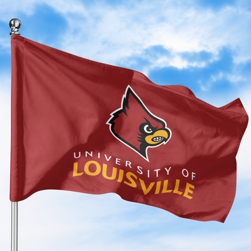 LOUISVILLE UNIVERSITY FLAG
