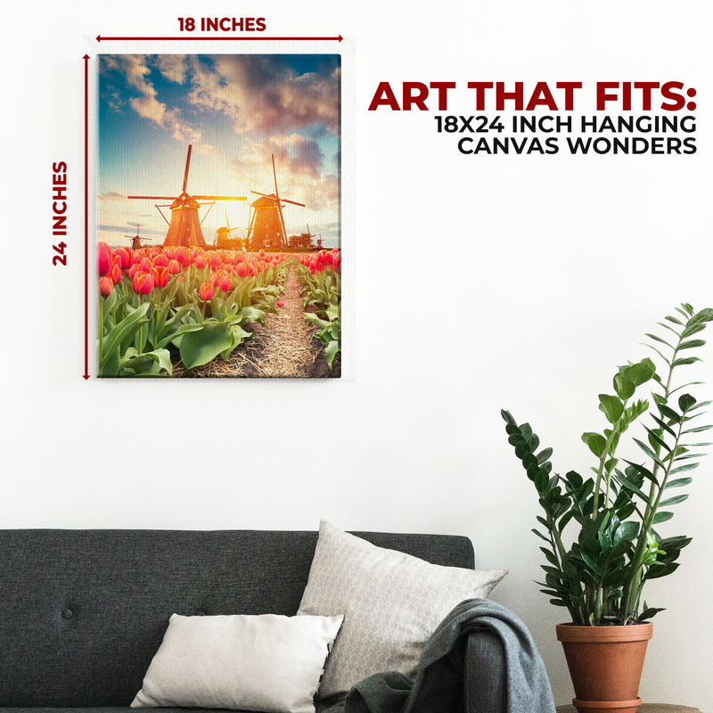 TULIP FIELD CANVAS