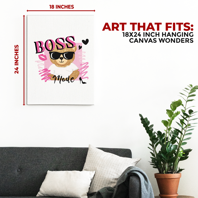 BOSS MODE DECOR CANVAS