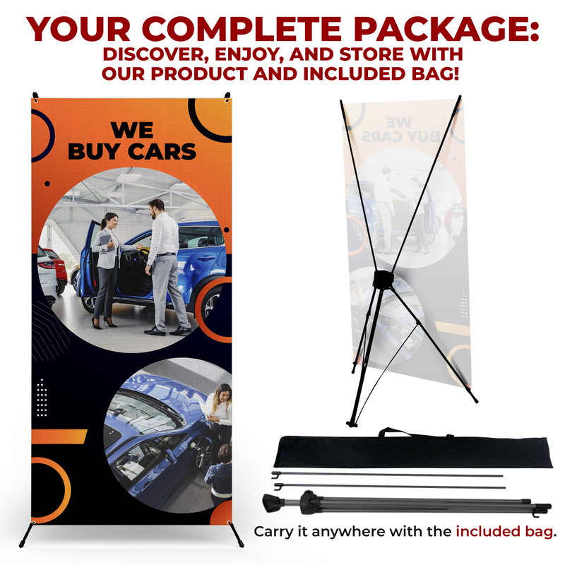 WE BUY CARS X-BANNER