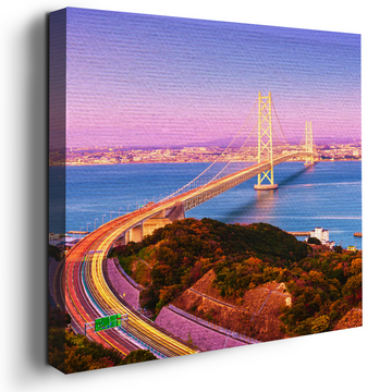AKASHI-KAIKYO BRIDGE JAPAN CANVAS DECOR