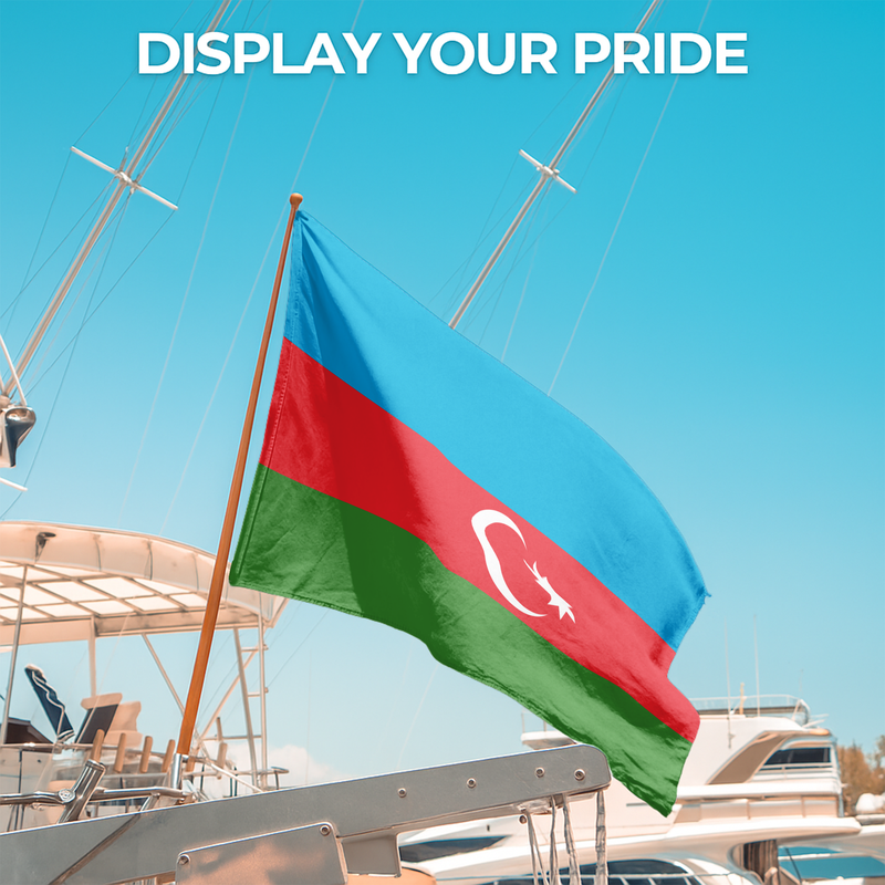 AZERBAIJAN FLAG