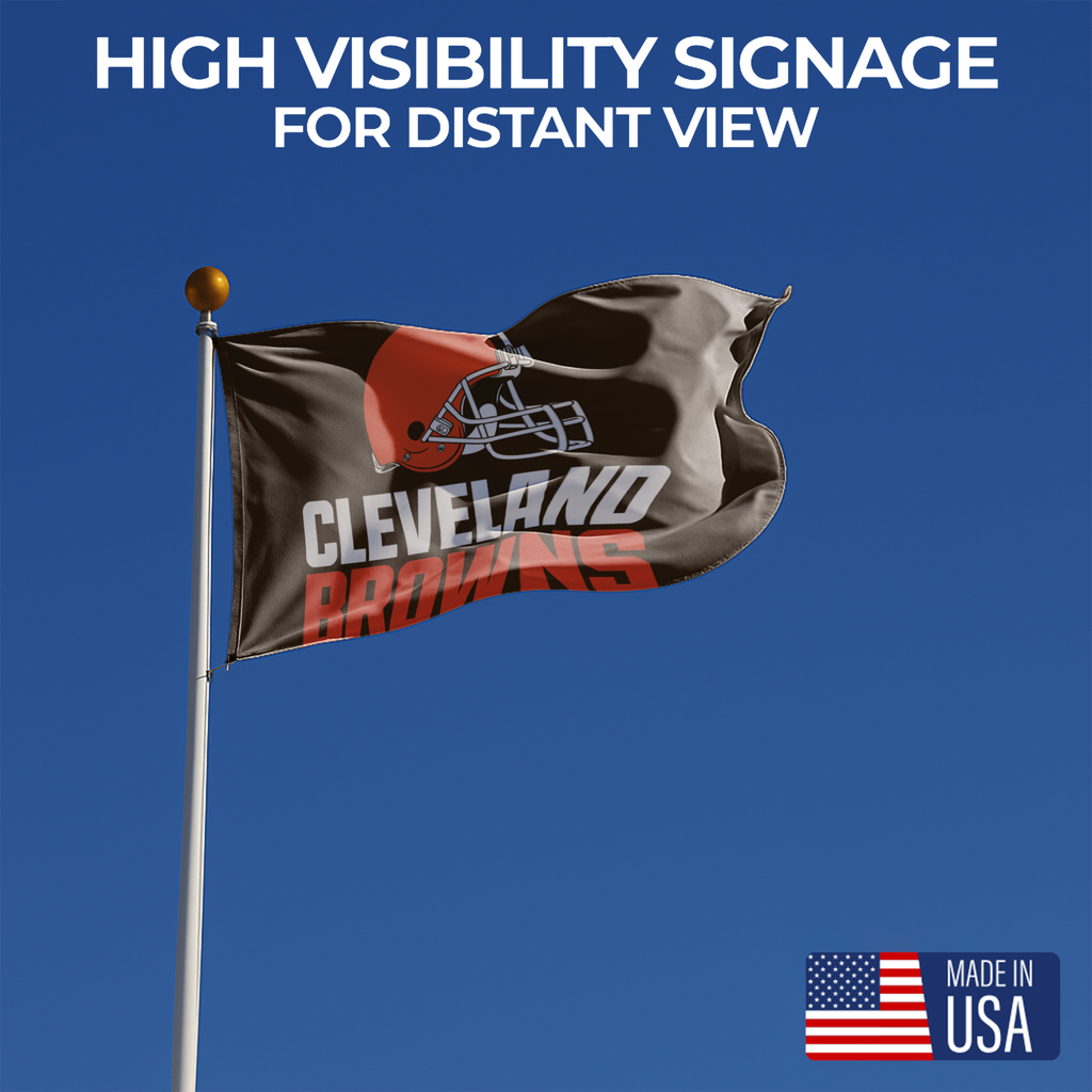 CLEVELAND BROWNS FLAG