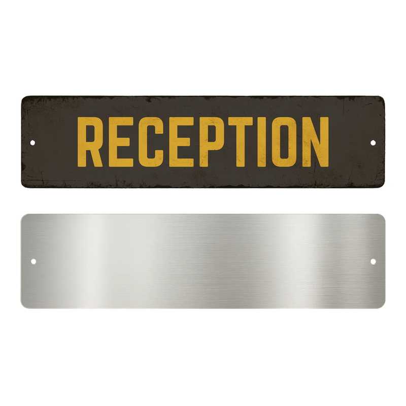 RECEPTION SIGN