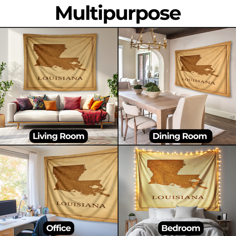 LOUISIANA WALL TAPESTRY