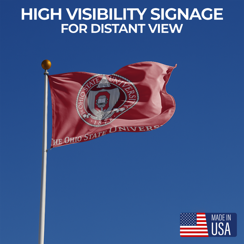 OHIO STATE UNIVERSITY FLAG