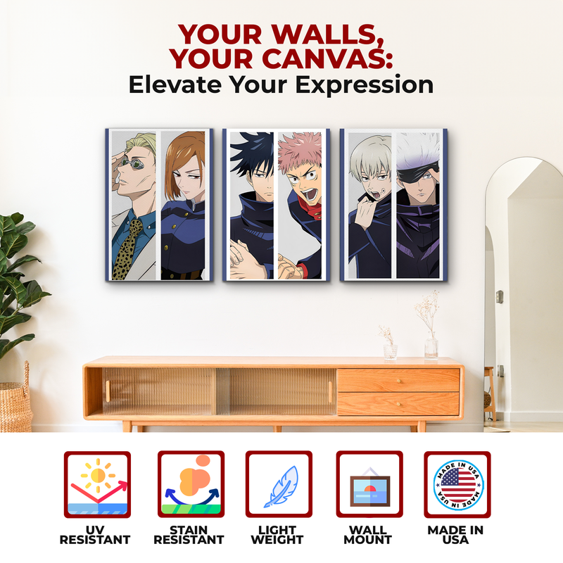 JUJUTSU KAISEN WALL CANVAS