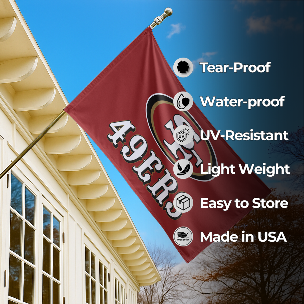 SAN FRANCISCO 49ERS FLAG