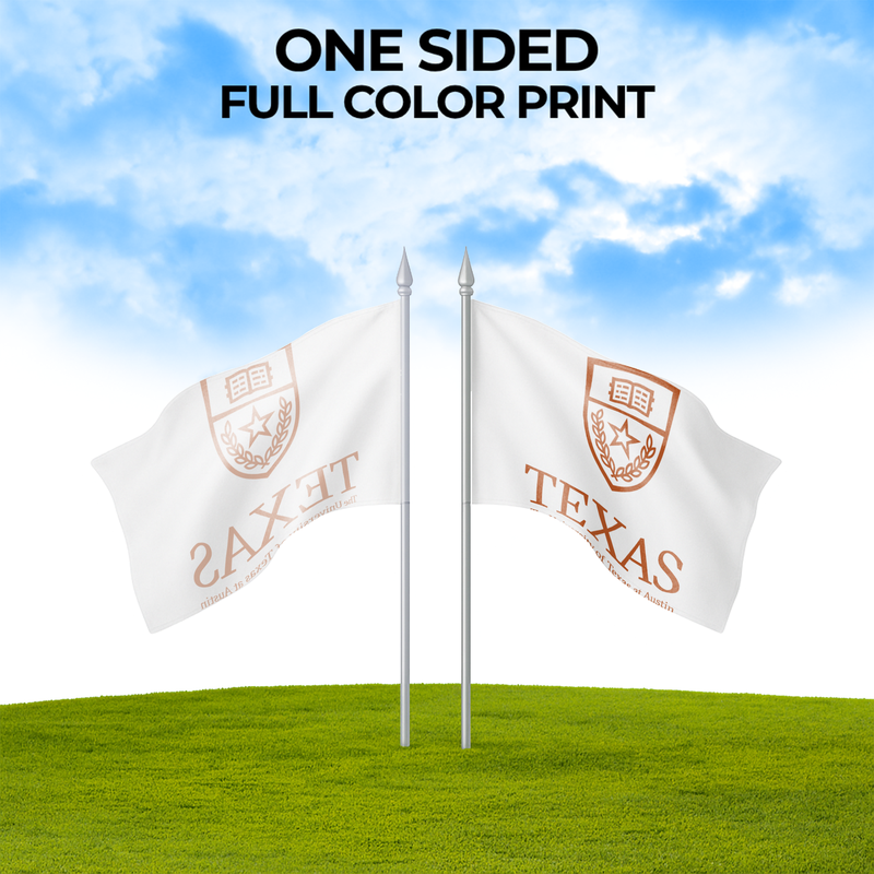 TEXAS AT AUSTIN UNIVERSITY FLAG