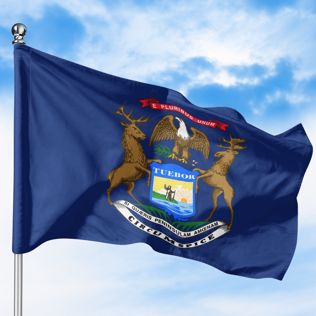 MICHIGAN STATE FLAG
