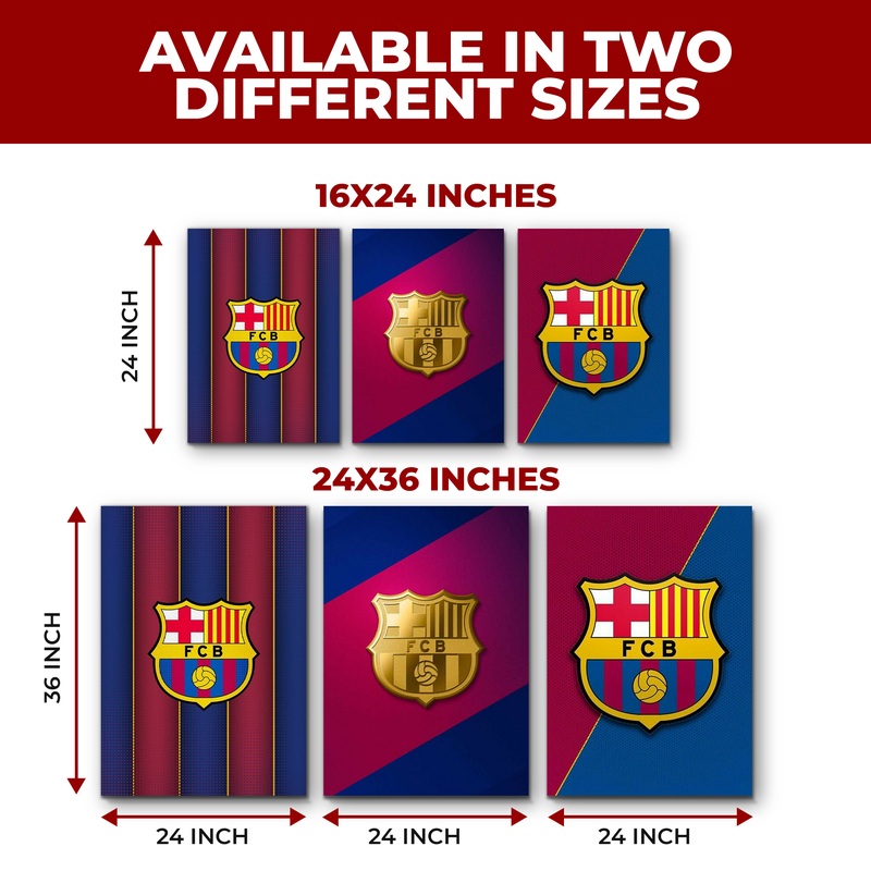 BARCELONA FC WALL CANVAS