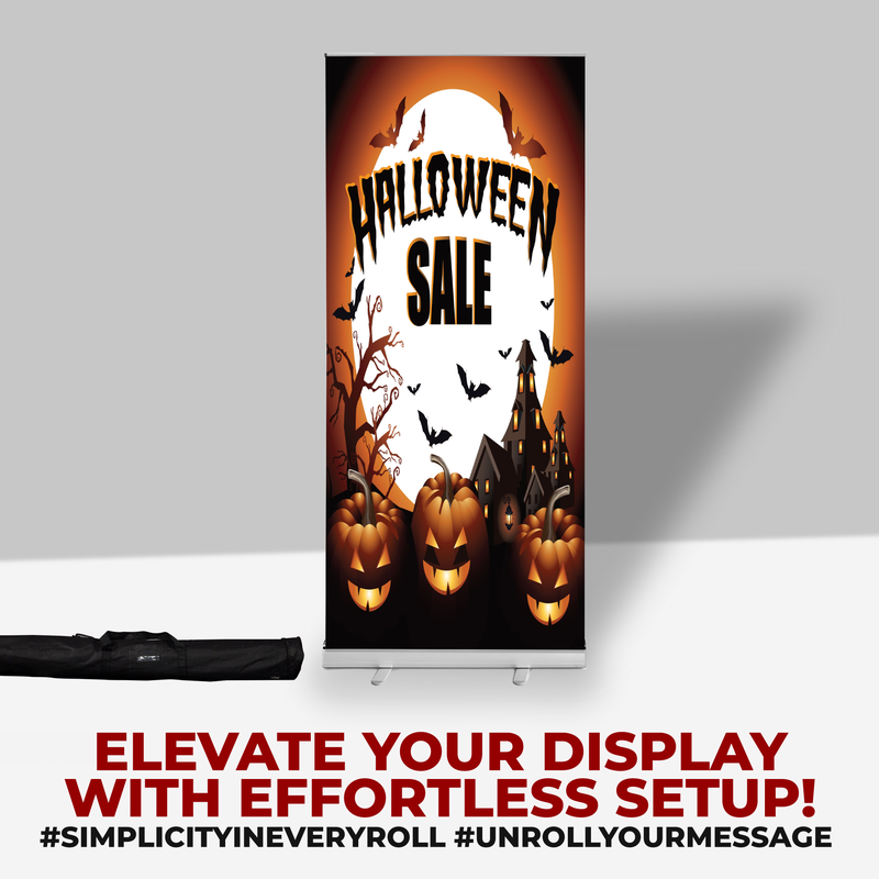 HALLOWEEN SALE BANNER RETRACTABLE
