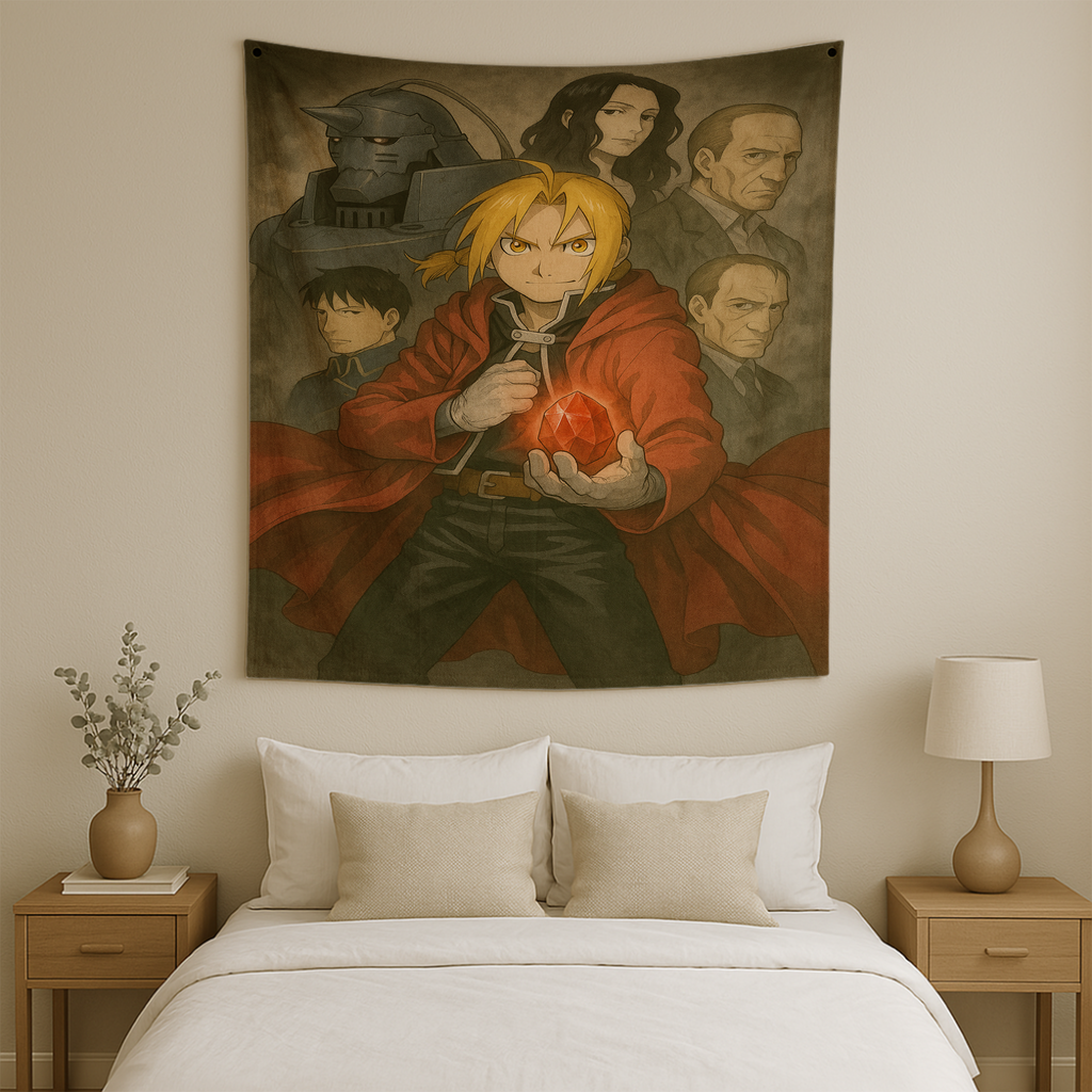 FULLMETAL ALCHEMIST: PHILOSOPHER'S STONE WALL TAPESTRY