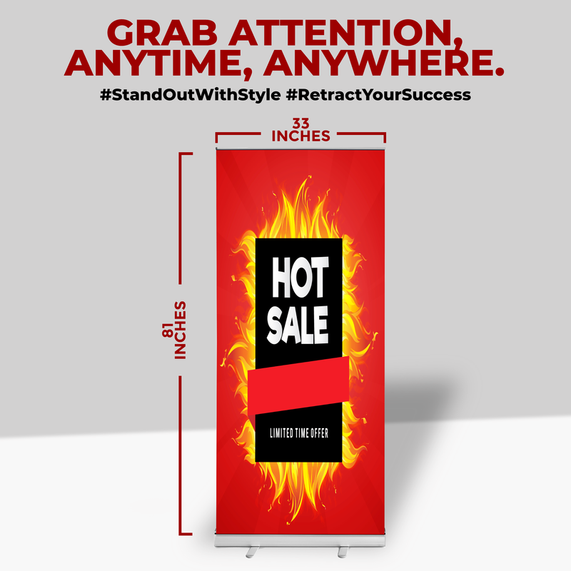 HOT SALE BANNER RETRACTABLE