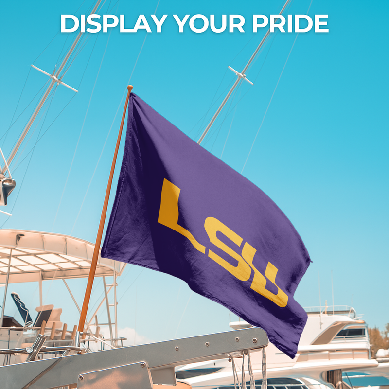 LOUISIANA STATE UNIVERSITY FLAG