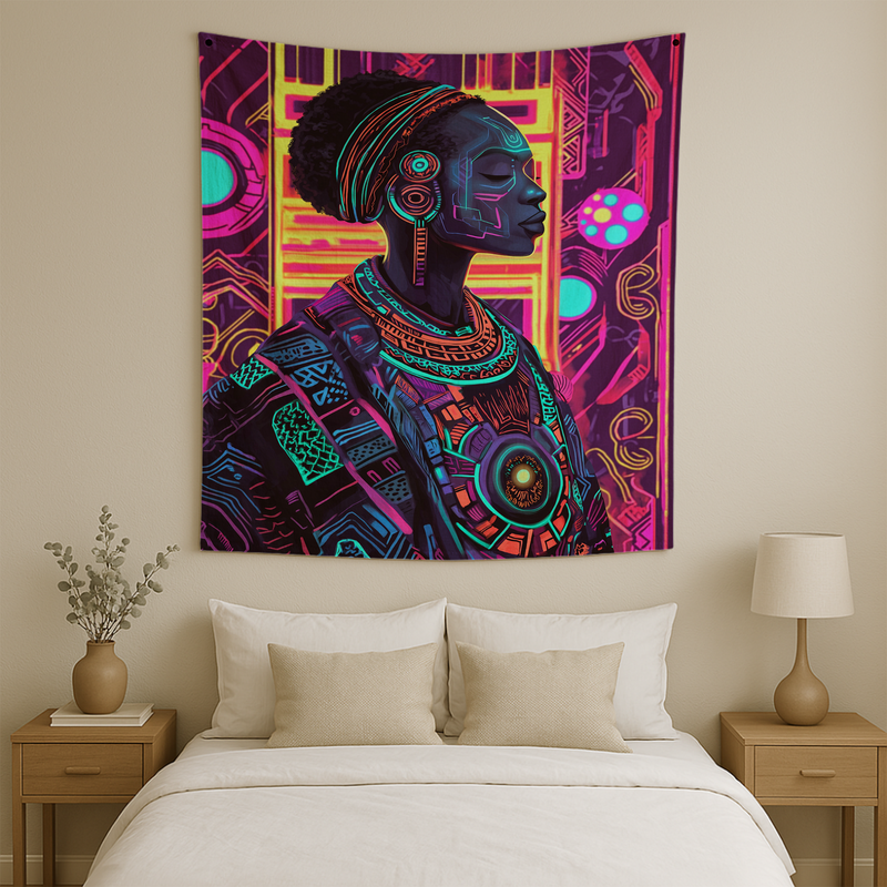 AFROFUTURISM: THE RISE WALL TAPESTRY
