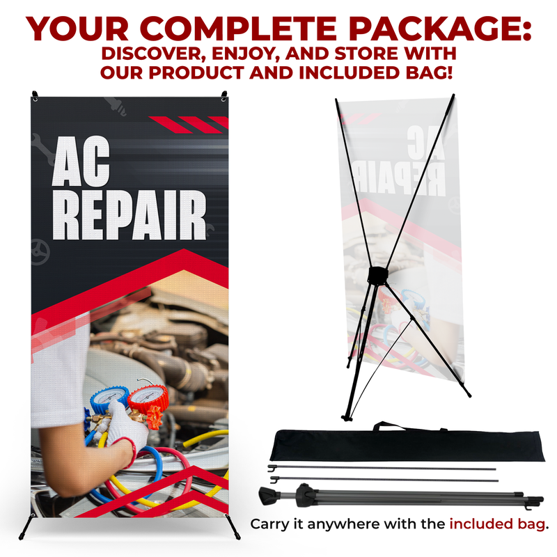 AC REPAIR X-BANNER