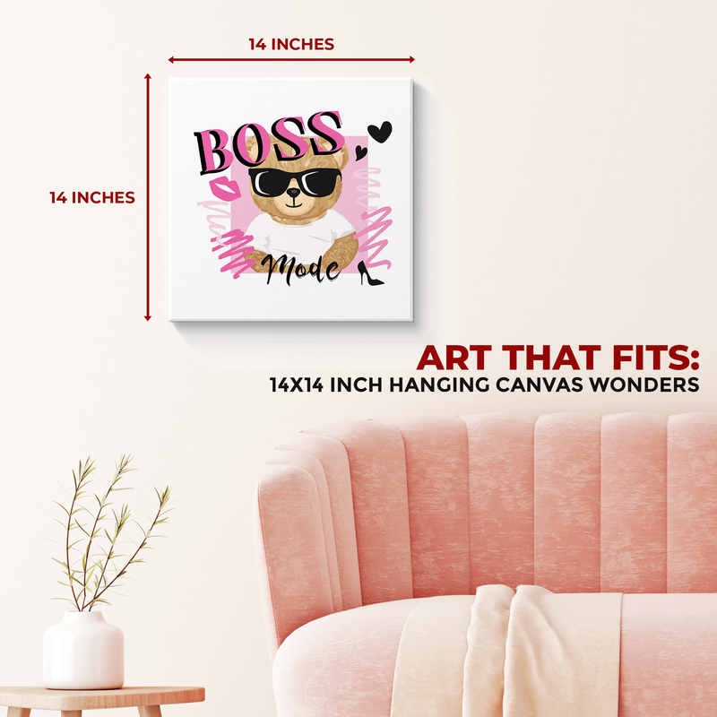 BOSS MODE DECOR CANVAS