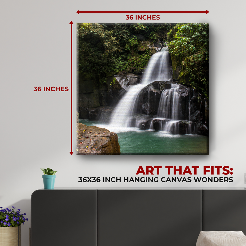 CREEK WALL CANVAS DECOR