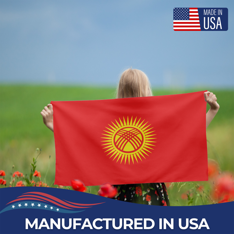 KYRGYZSTAN FLAG