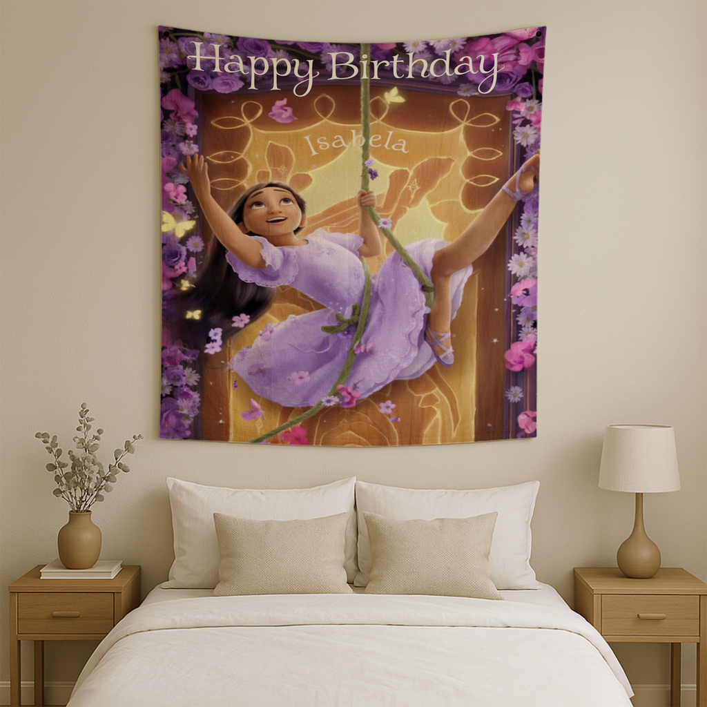 ENCANTO BIRTHDAY WALL TAPESTRY