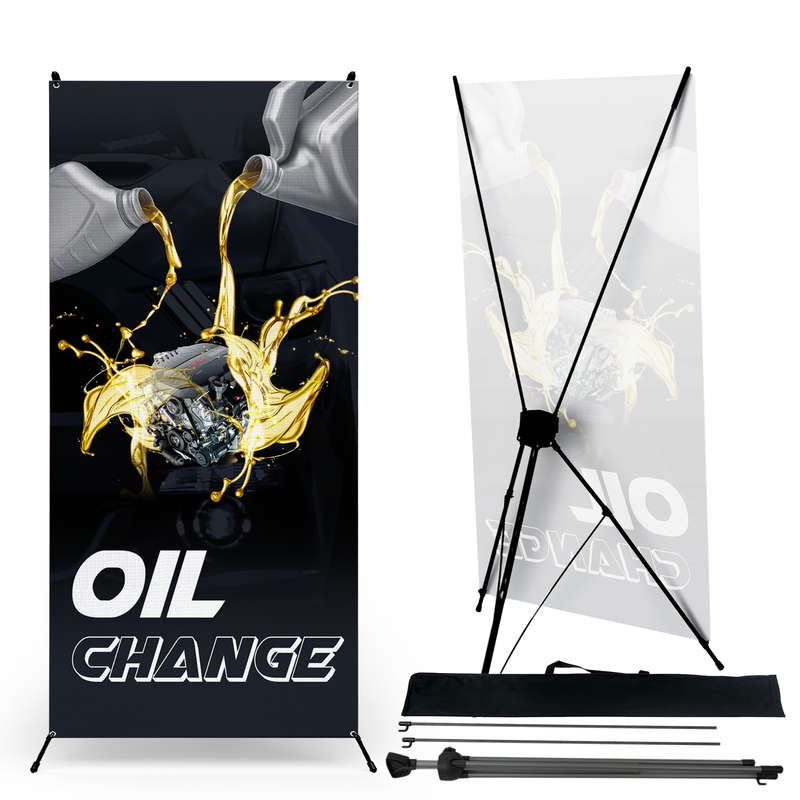 OIL CHANGE SERVICE X-BANNER