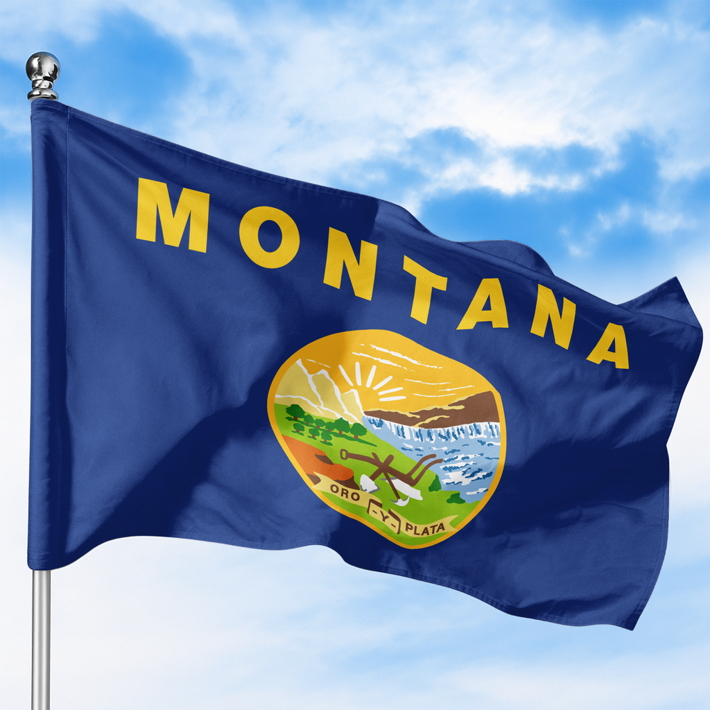 MONTANA STATE FLAG