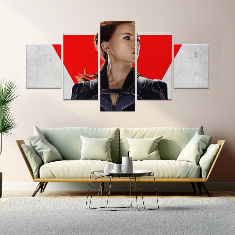 BLACK WIDOW WALL CANVAS