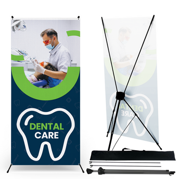 DENTAL CARE X-BANNER