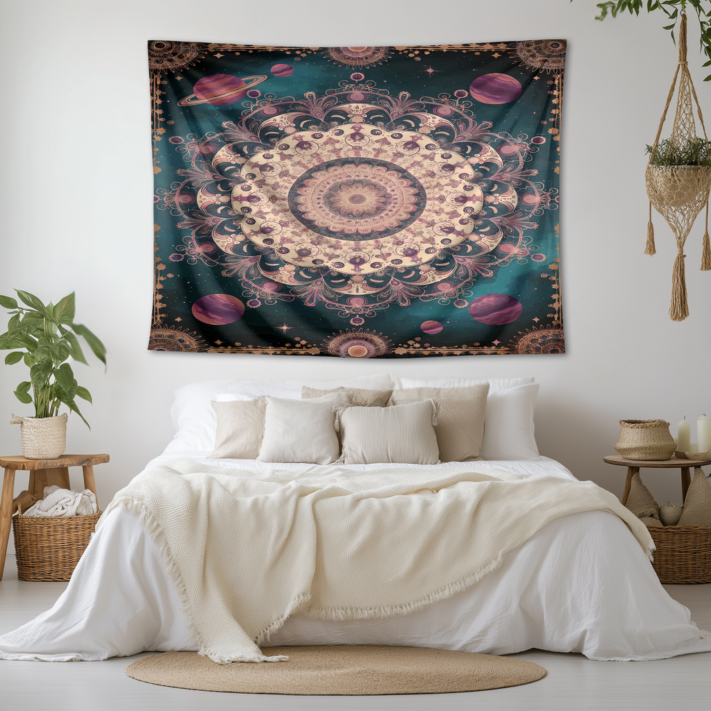 MYSTIC MANDALA TAPESTRY