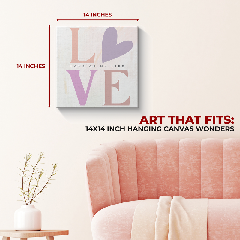 LOVE CANVAS DECOR