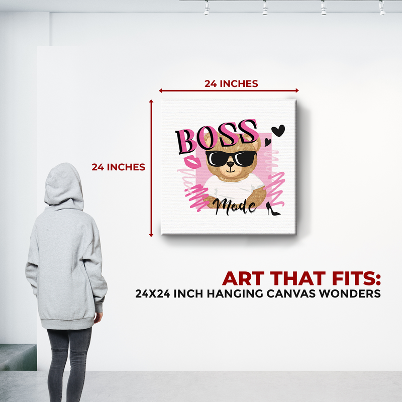 BOSS MODE DECOR CANVAS