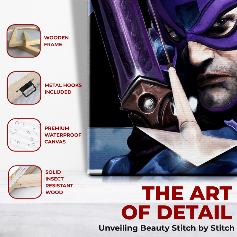 HAWK EYE WALL CANVAS DECOR