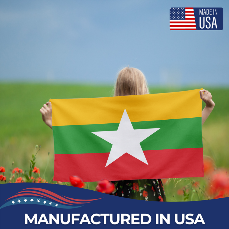 MYANMAR BURMA FLAG