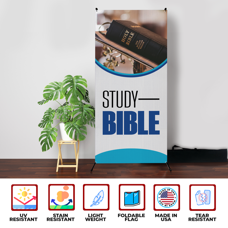 STUDY BIBLE X-BANNER