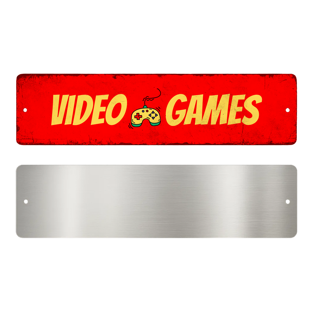 Jogo Sign VIDEO GAMES SIGN – Signtextile
