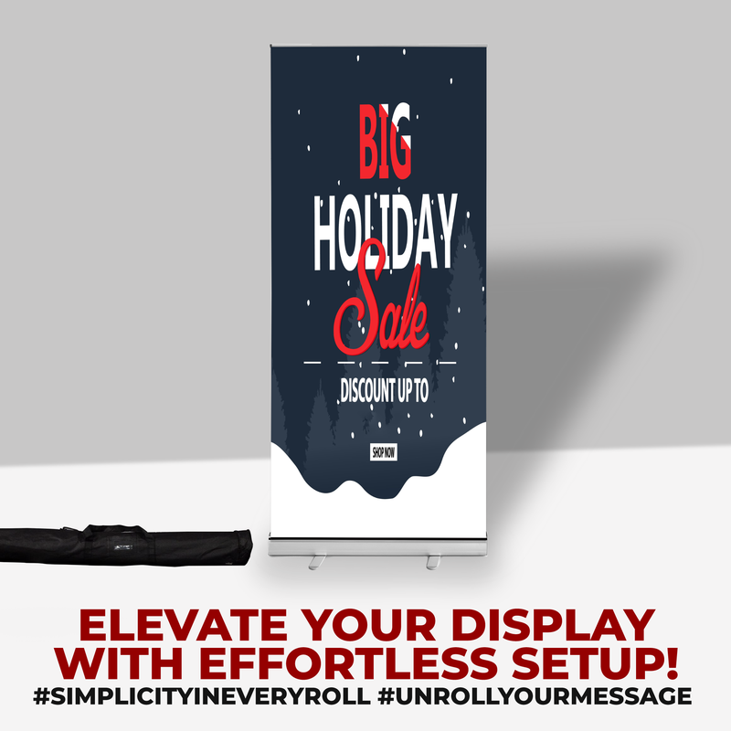 HOLIDAY SALE BANNER RETRACTABLE