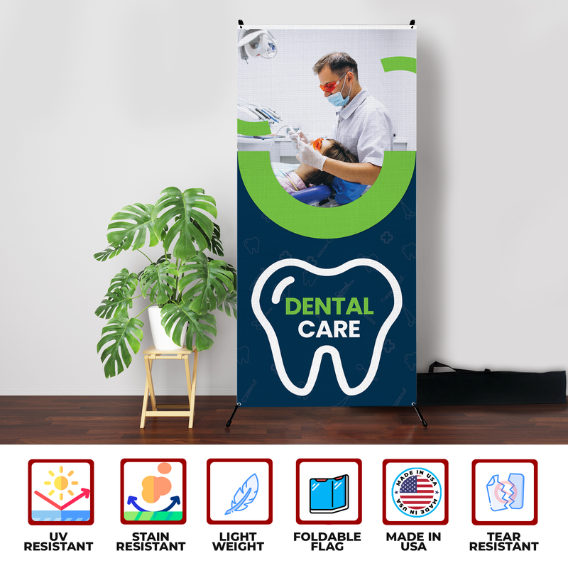 DENTAL CARE X-BANNER