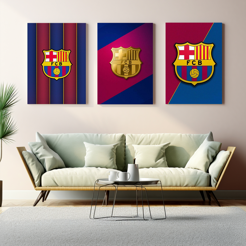 BARCELONA FC WALL CANVAS