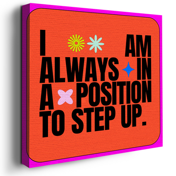 STEP UP DECOR CANVAS