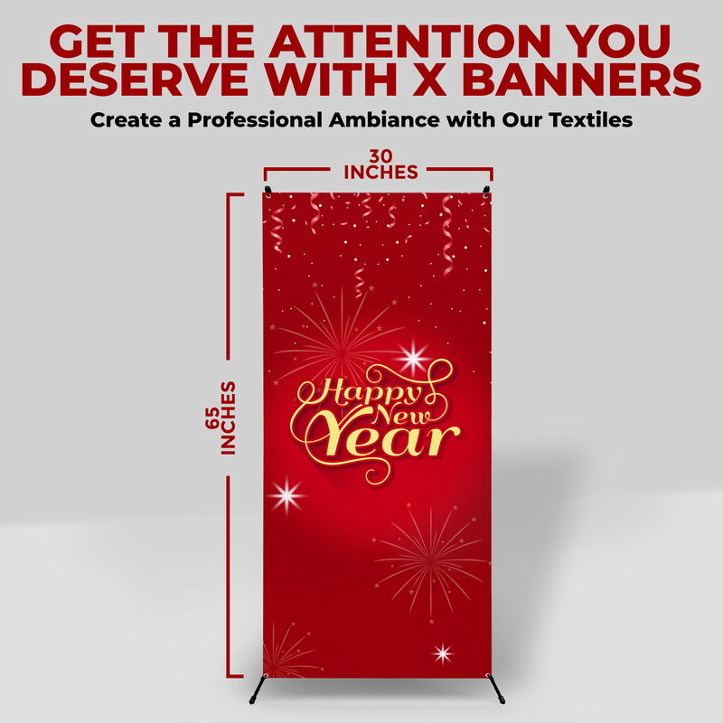 HAPPY NEW YEAR X-BANNER