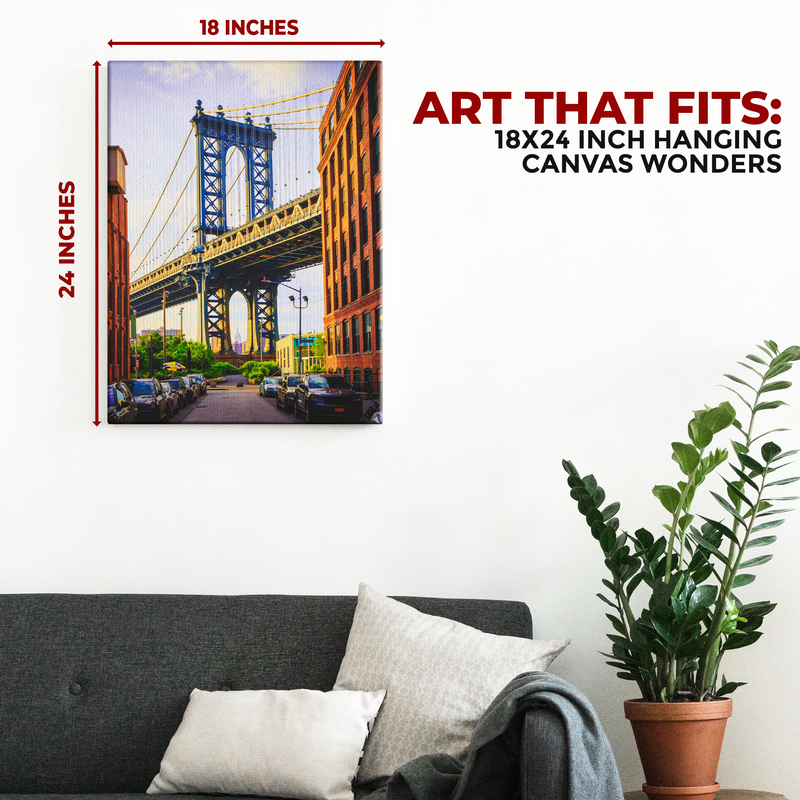 MANHATTAN BRIDGE CANVAS DECOR