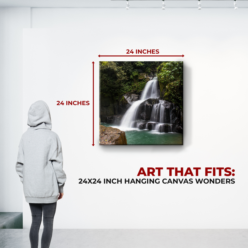 CREEK WALL CANVAS DECOR