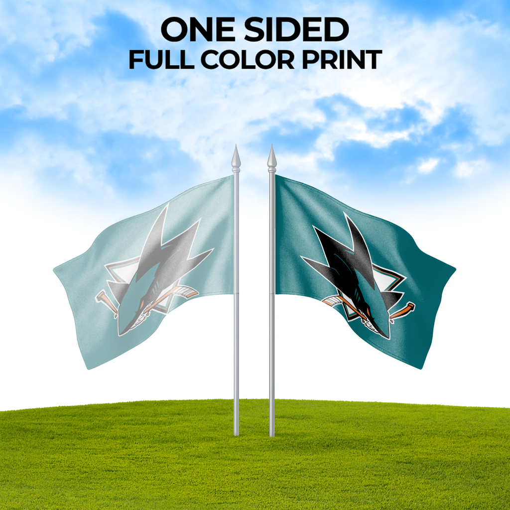 SAN JOSE SHARKS FLAG