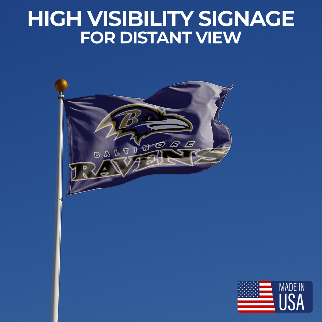 BALTIMORE RAVENS FLAG