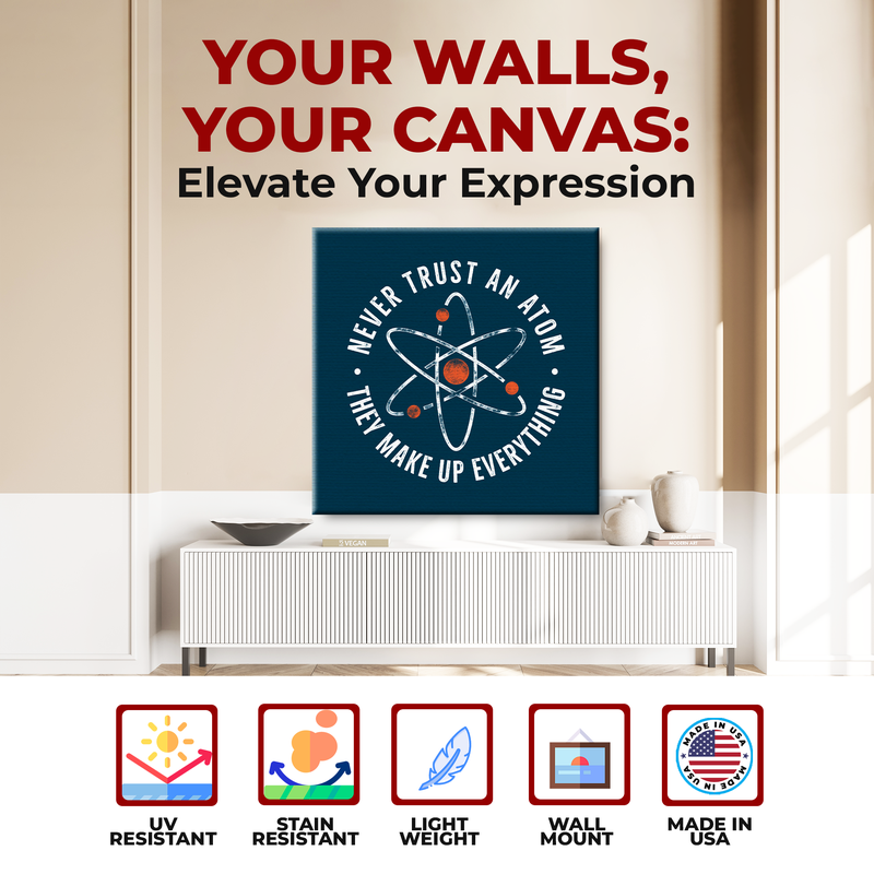 PHYSICS QUOTES WALL CANVAS DECOR