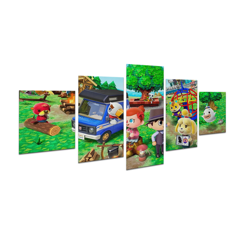 ANIMAL CROSSING WALL CANVAS