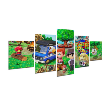 ANIMAL CROSSING WALL CANVAS