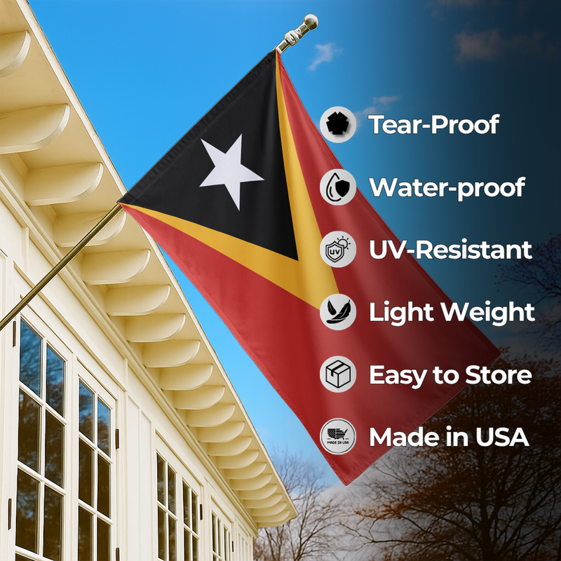 TIMOR-LESTE FLAG