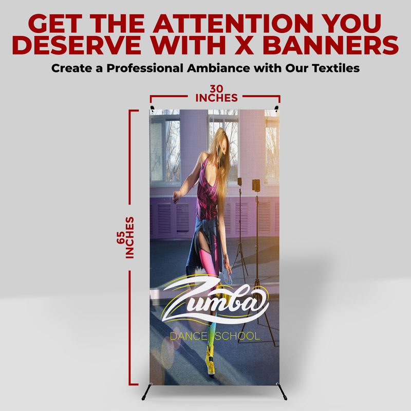 ZUMBA DANCE SCHOOL X-BANNER